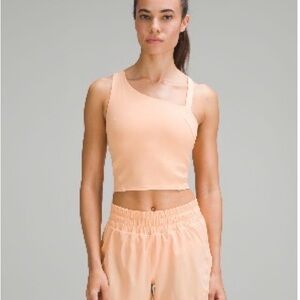 Lululemon Athletica orange Tank Top